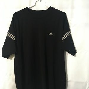 Men’s Large Black Adidas short sleeve shirt